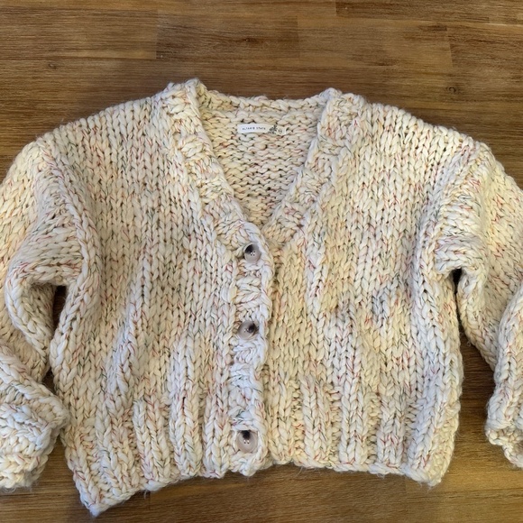 Altar’d State chunky knit cardigan - Picture 4 of 7